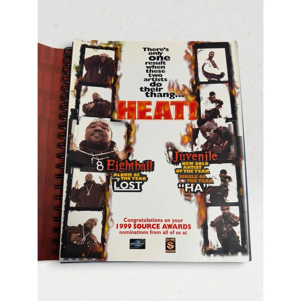 THE SOURCE 1999 HIP HOP AWARDS OFFICIAL SHOW PROGRAM - IMPOSSIBLE TO FIND
